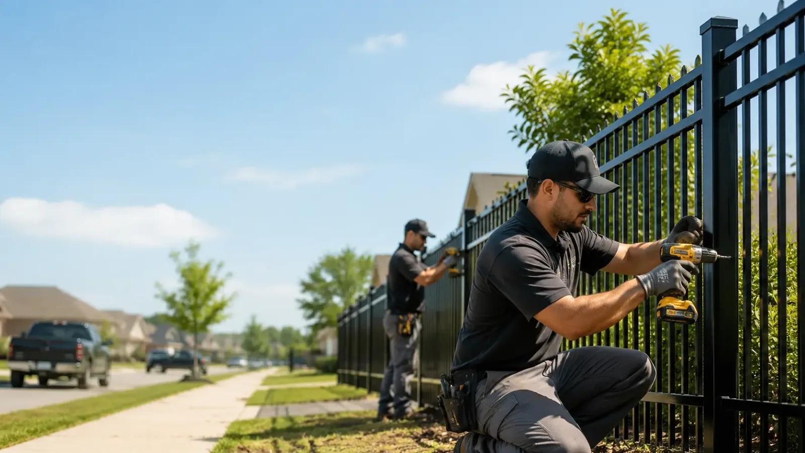 Metal Fence Installation in Mount Bethel, PA